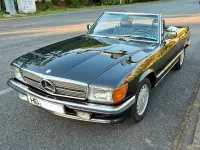 Gebraucht Mercedes SL300 179 PS (131 kW) 1987 Schwarz Cabrio