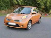 Gebraucht Nissan Micra 2009 Orange Kleinwagen
