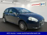Gebraucht Fiat Punto Active 65 PS (47 kW) 2009 Blau Kleinwagen