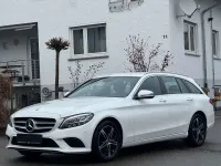 Gebraucht Mercedes C220 194 PS (142 kW) 2020 Polarweiss Kombi