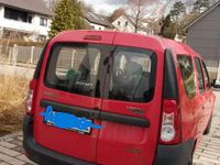 Gebraucht Dacia Logan MCV 75 PS (55 kW) 2009 Rot Kombi
