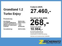 gebraucht Opel Grandland X 1.2 Turbo Enjoy Automatik LM LED