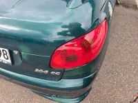Gebraucht Peugeot 206 CC 109 PS (80 kW) 2004 Grün Cabrio