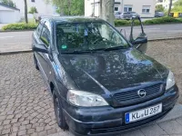 Gebraucht Opel Astra 75 PS (55 kW) 2000 Schwarz Coupé
