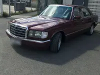 Gebraucht Mercedes S300 137 PS (100 kW) 1989 Rot Limousine