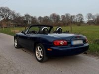 Gebraucht Mazda MX5 110 PS (80 kW) 2003 Blau Cabrio
