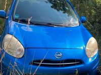 Gebraucht Nissan Micra 80 PS (58 kW) 2012 Blau Kleinwagen