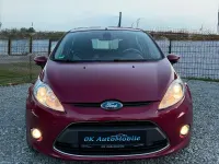 Usata Ford Fiesta Titanium 97 CV (71 kW) 2009 Rosso Utilitaria