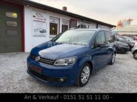 Gebraucht VW Touran Style 140 PS (102 kW) 2012 Blau Van / Kleinbus