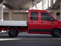 Nowe MAN TGE 177 KM (130 kW) 2025 Czerwony Van