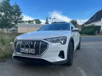 Gebraucht Audi e-tron 230 kW (313 PS) 2021 Weiß SUV