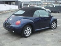 Gebraucht VW New Beetle Cabriolet 75 PS (55 kW) 2003 Royal navy perleffekt Cabrio
