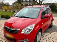 Gebraucht Opel Agila 68 PS (50 kW) 2013 Rot Kleinwagen