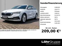Gebraucht Skoda Octavia Ambition 116 PS (85 kW) 2021 Moonweiss metallic Kombi