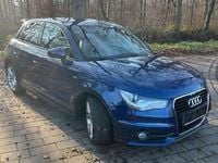 Gebraucht Audi A1 S-Line 209 PS (153 kW) 2013 Scubablau metallic Kleinwagen