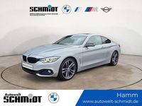 Gebraucht BMW 420 Sport Line 190 PS (139 kW) 2015 Glaciersilber metallic Coupé