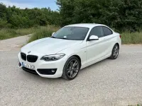Gebraucht BMW 220 Sport Line 190 PS (139 kW) 2018 Weiß Coupé