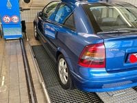 Gebraucht Opel Astra 100 PS (73 kW) 2002 Blau Limousine