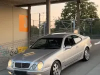 Gebraucht Mercedes CLK230 193 PS (141 kW) 2001 Silber Coupé