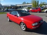 Gebraucht Audi Cabriolet 133 PS (97 kW) 1992 Rot Cabrio