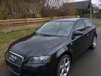 Gebraucht Audi A3 116 PS (85 kW) 2007 Schwarz Kleinwagen