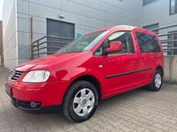 Gebraucht VW Caddy Style 80 PS (58 kW) 2009 Rot Van / Kleinbus