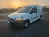 Gebraucht VW Caddy 75 PS (55 kW) 2011 Weiß Van / Kleinbus