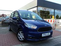 Gebraucht Ford Tourneo Courier Trend 101 PS (74 kW) 2016 Blau Van / Kleinbus