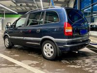 Gebraucht Opel Zafira Elegance 128 PS (94 kW) 2002 Blau Van / Kleinbus