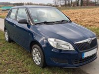 gebraucht Skoda Fabia 1.2l 44kW Active,Pacific Blue,neue Reifen