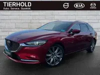 Gebraucht Mazda 6 Exclusive-Line 165 PS (121 kW) 2024 Soul red crystal m Kombi