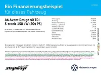 Gebraucht Audi A6 Design 204 PS (150 kW) 2021 Firmamentblau metallic Kombi