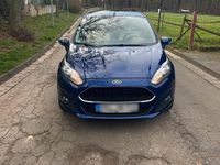 Gebraucht Ford Fiesta 80 PS (58 kW) 2017 Blau Kleinwagen