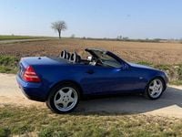 Gebraucht Mercedes SLK230 193 PS (141 kW) 2001 Blau Cabrio