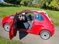 Gebraucht Fiat 500C Lounge 69 PS (50 kW) 2015 Rot Cabrio