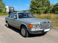 Gebraucht Mercedes 380 SE 204 PS (150 kW) 1983 Silber Limousine
