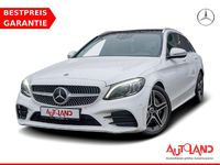 Gebraucht Mercedes C300 AMG line 245 PS (180 kW) 2020 Weiß Kombi