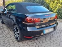 Gebraucht VW Golf 105 PS (77 kW) 2011 Schwarz Cabrio