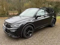 Gebraucht VW Tiguan R-line 204 PS (150 kW) 2021 Schwarz SUV