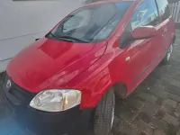 Używany VW Fox 90 KM (66 kW) 2005 Czerwony Hatchback