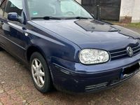 Gebraucht VW Golf Cabriolet 116 PS (85 kW) 2001 Blau Cabrio