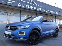 Gebraucht VW T-Roc Cabriolet Edition 150 PS (110 kW) 2021 Ravennablau matt Cabrio