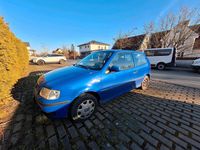 Gebraucht VW Polo 60 PS (44 kW) 2002 Blau Kleinwagen