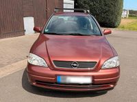 Usata Opel Astra Elegance 84 CV (61 kW) 2001 Rosso Berlina