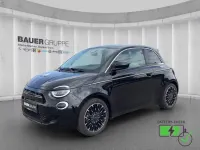 Gebraucht Fiat 500e La Prima 86 kW (118 PS) 2023 Schwarz Kleinwagen