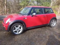 Käytetty Mini ONE 90 HP (66 kW) 2003 Punainen Viistoperä