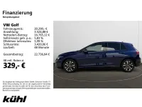 Gebraucht VW Golf VIII United 150 PS (110 kW) 2020 Blau Limousine