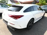 Gebraucht Mercedes CLA200 AMG line 150 PS (110 kW) 2023 Weiß Coupé