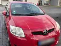 Gebraucht Toyota Auris Life 132 PS (97 kW) 2009 Rot Kleinwagen