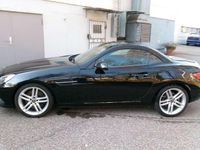 Gebraucht Mercedes SLC180 156 PS (114 kW) 2017 Schwarz/baltic black Cabrio